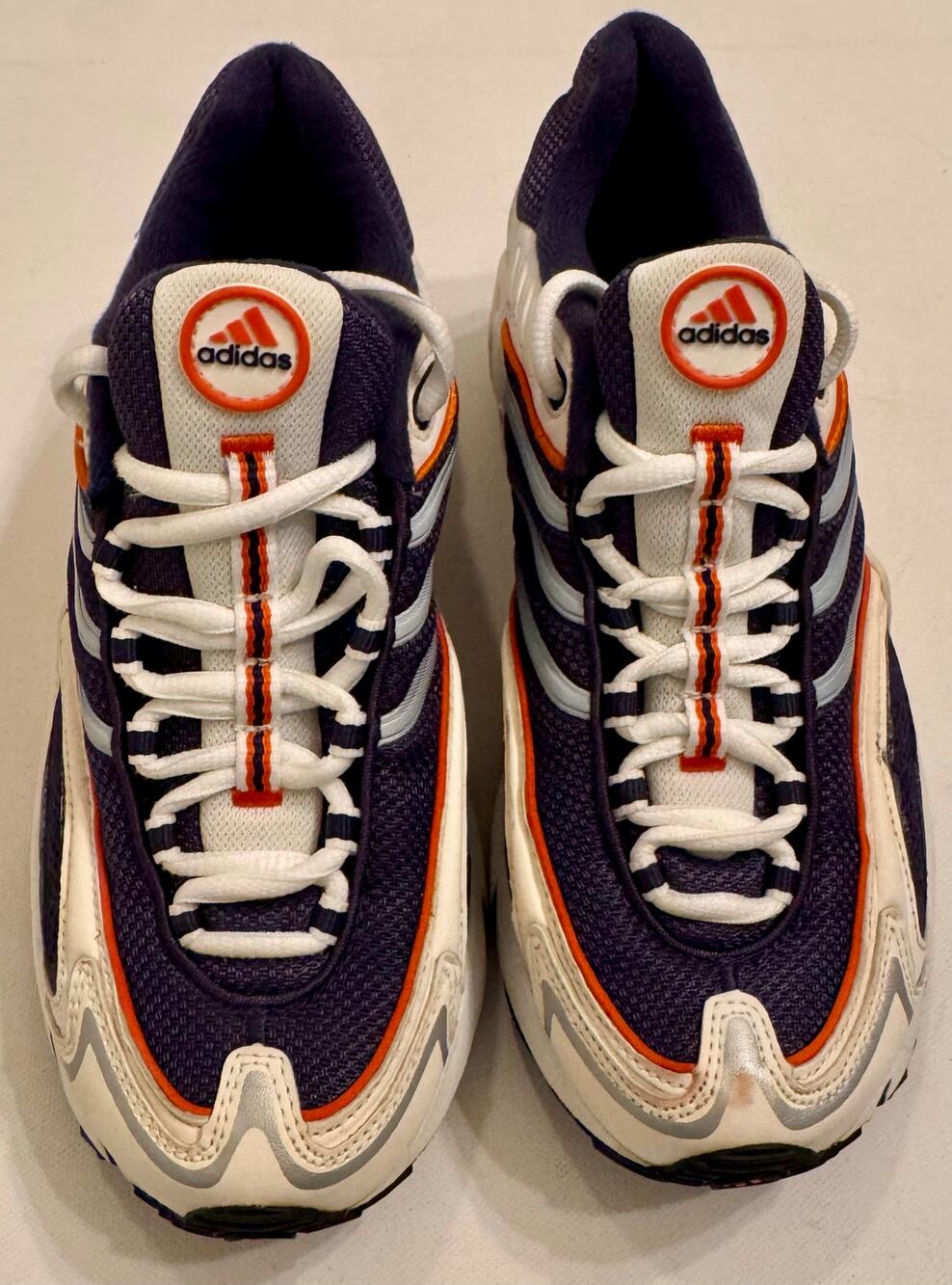 Vtg Y2K Adidas Adiprene Torsion Trail Running Shoes Women's Size 4.5 Cushioned